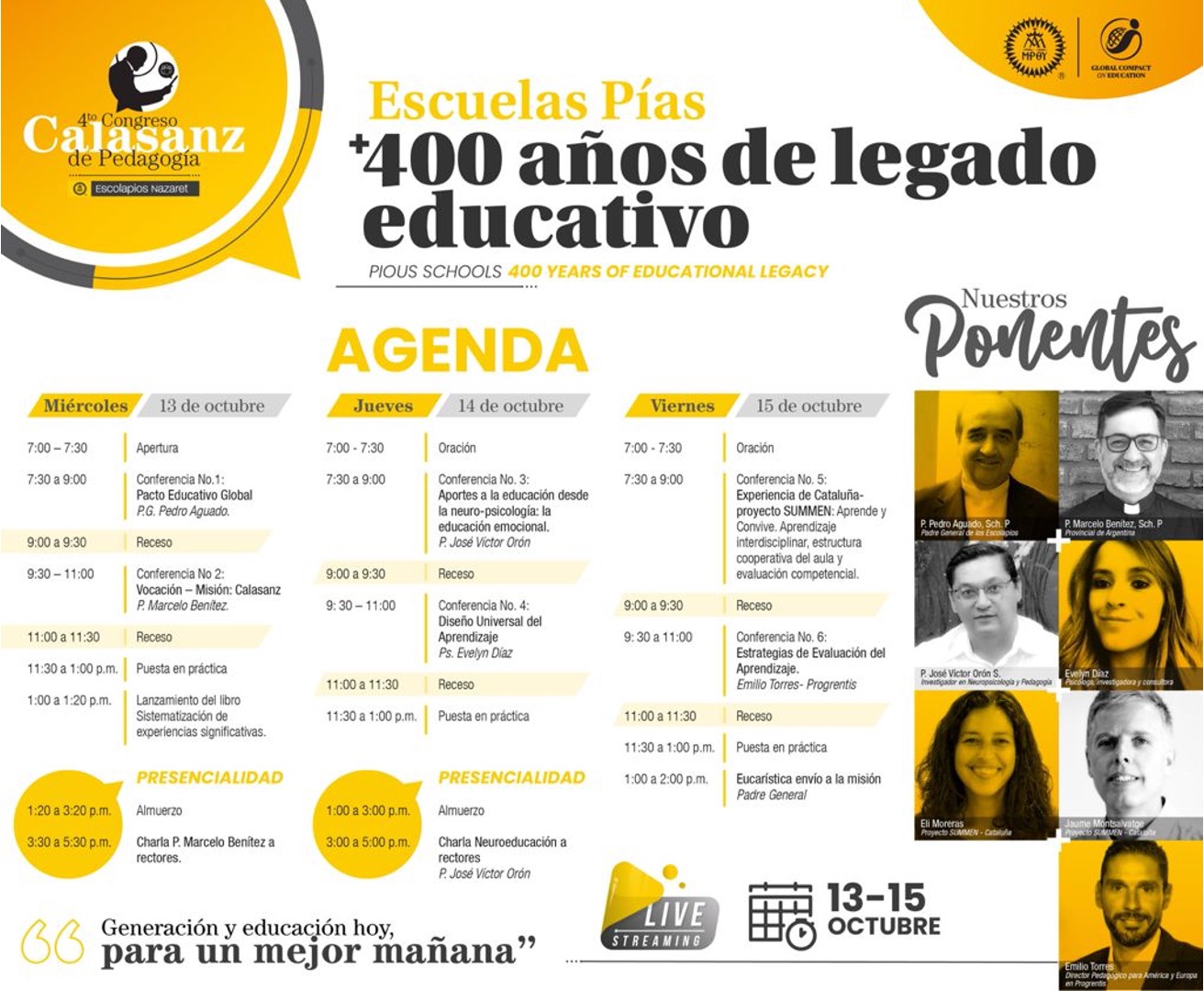 IV Congreso Calasanz de Pedagogía 2021